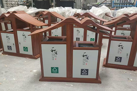 国风韵味，户外垃圾桶新貌惊艳亮相，共赏匠心之作！